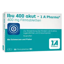 IBU 400 akut-1A Pharma filmsko obložene tablete, 50 kosov