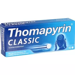 THOMAPYRIN CLASSIC Tablete proti bolečinam, 10 kosov