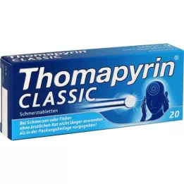 THOMAPYRIN CLASSIC Tablete proti bolečinam, 20 kosov