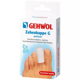 GEHWOL Kapa za prste iz polimernega gela G medium, 2 kosa