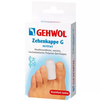 GEHWOL Kapa za prste iz polimernega gela G medium, 2 kosa GEHWOL Kapa za prste iz polimernega gela G medium, 2 kosa