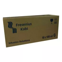 NATRIUMHYDROGENCARBONAT 8,4-odstotna steklena infuzijska raztopina, 10X100 ml