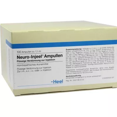 NEURO INJEEL Ampule, 100 kosov NEURO INJEEL Ampule, 100 kosov