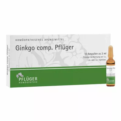 GINKGO COMP.Ampule Pflüger, 10 kosov
