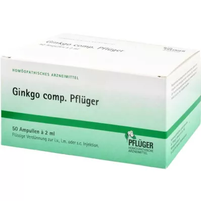 GINKGO COMP.Ampule Pflüger, 50 kosov GINKGO COMP.Ampule Pflüger, 50 kosov