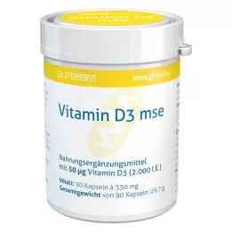 VITAMIN D3 MSE kapsule, 90 kapsul