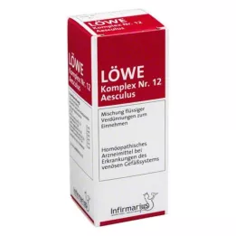 LÖWE KOMPLEX Kapljice št. 12 Aesculus, 50 ml