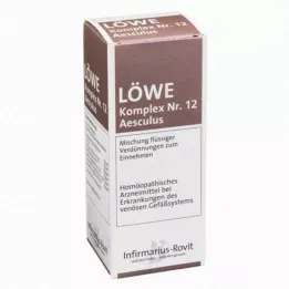 LÖWE KOMPLEX Kapljice Aesculus št. 12, 100 ml