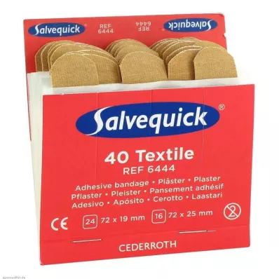 SALVEQUICK Ometni trakovi elastično polnilo 6444, 40 kosov