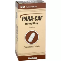 PARA CAF 500 mg/65 mg tablete, 20 kosov