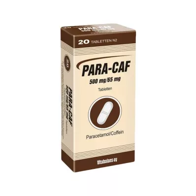 PARA CAF 500 mg/65 mg tablete, 20 kosov