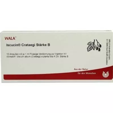 ISCUCIN ampule s škrobom crataegi B, 10X1 ml ISCUCIN ampule s škrobom crataegi B, 10X1 ml