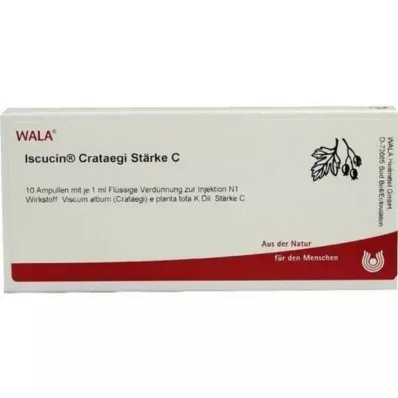 ISCUCIN škrob crataegi C ampule, 10X1 ml ISCUCIN škrob crataegi C ampule, 10X1 ml
