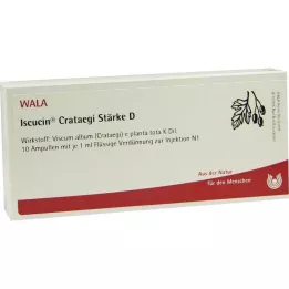 ISCUCIN škrob crataegi D ampule, 10X1 ml