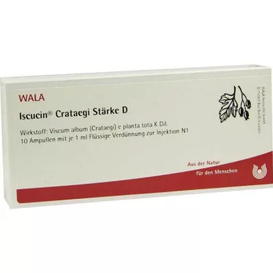 ISCUCIN škrob crataegi D ampule, 10X1 ml ISCUCIN škrob crataegi D ampule, 10X1 ml