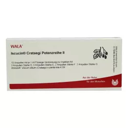 ISCUCIN serije jakosti crataegi II Ampule, 10X1 ml