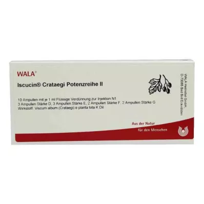 ISCUCIN serije jakosti crataegi II Ampule, 10X1 ml ISCUCIN serije jakosti crataegi II Ampule, 10X1 ml
