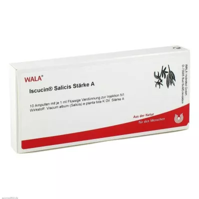 ISCUCIN salicis škrob A ampule, 10X1 ml