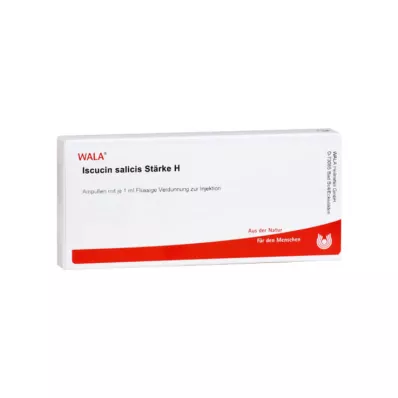 ISCUCIN salicis škrob H ampule, 10X1 ml
