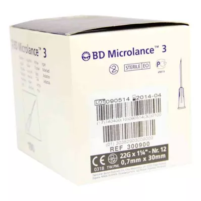 BD MICROLANCE Kanile 22 G 1 1/4 0,7x30 mm, 100 kosov BD MICROLANCE Kanile 22 G 1 1/4 0,7x30 mm, 100 kosov