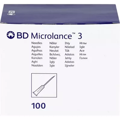 BD MICROLANCE Kanile 23 G 1 1/4 0,6x30 mm, 100 kosov