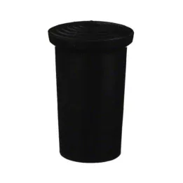 KRÜCKENKAPSEL Velikost 2 20 mm črna, 1 kos