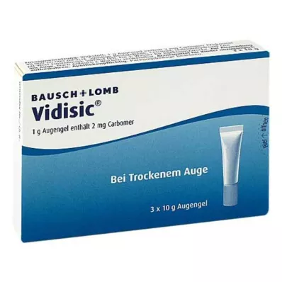 VIDISIC Gel za oči, 3X10 g VIDISIC Gel za oči, 3X10 g