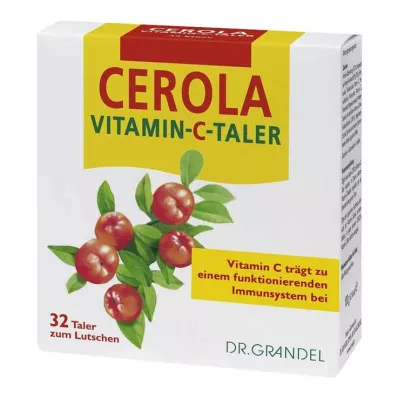CEROLA Vitamin C Taler Grandel, 32 kosov