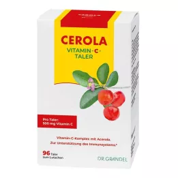CEROLA Vitamin C Taler Grandel, 96 kosov