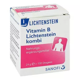 VITAMIN B LICHTENSTEIN Obložene tablete, 100 kosov