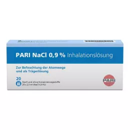 PARI Ampule za inhalacijsko raztopino NaCl, 20X2,5 ml