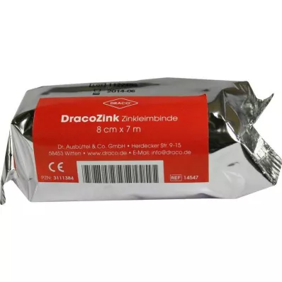 ZINKLEIMBINDE Dracozink 8 cmx7 m, 1 kos