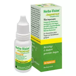 HERBA-VISION Eyebright kapljice za oči, 15 ml