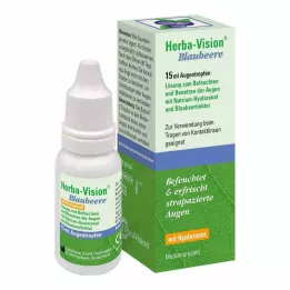 HERBA-VISION Kapljice za oči z borovnicami, 15 ml