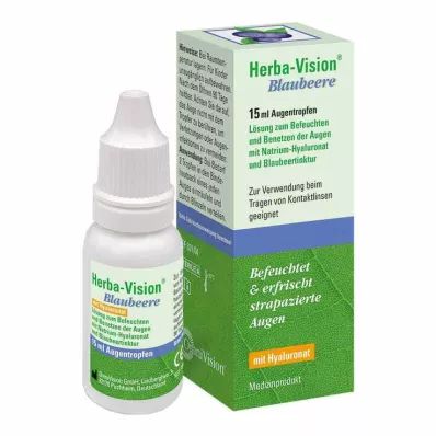 HERBA-VISION Kapljice za oči z borovnicami, 15 ml HERBA-VISION Kapljice za oči z borovnicami, 15 ml