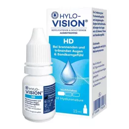 HYLO-VISION HD Kapljice za oči, 15 ml