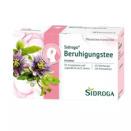 SIDROGA Filtrirne vrečke za pomirjujoč čaj, 20X2,0 g