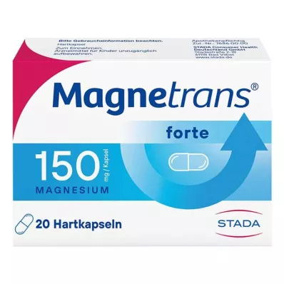 MAGNETRANS forte 150 mg trde kapsule, 20 kosov