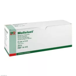 MOLLELAST Povoji 8 cmx4 m, posamično pakirani, 20 kosov
