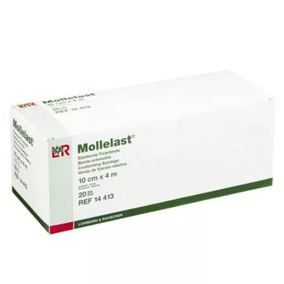 MOLLELAST Povoji 10 cmx4 m, posamično pakirani, 20 kosov MOLLELAST Povoji 10 cmx4 m, posamično pakirani, 20 kosov