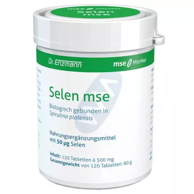 SELEN MSE 50 µg tablete, 120 kosov