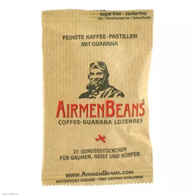 AIRMENBEANS najboljše kavne pastile z guarano, 21 kosov