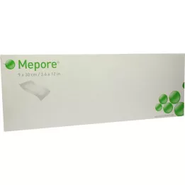 MEPORE Sterilna obloga za rane 9x30 cm, 30 kosov