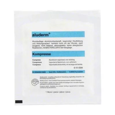 ALUDERM Kompresije 20x20 cm, 1 kos ALUDERM Kompresije 20x20 cm, 1 kos