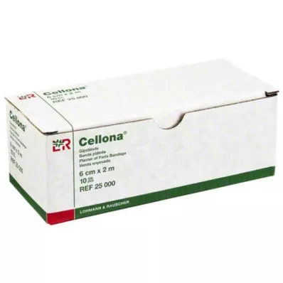 CELLONA Mavčni povoj 6 cmx2 m, 2X5 kosov