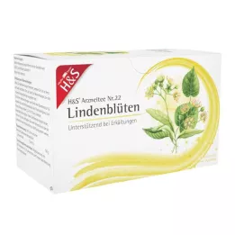 H&S Filtrirna vrečka za čaj iz lipovega cveta, 20X1,8 g