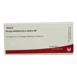 ATROPA belladonna e Radix D 6 ampul, 10X1 ml