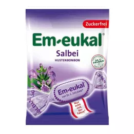 EM-EUKAL Žajbljevi bonboni brez sladkorja, 75 g