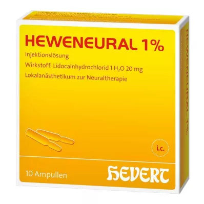 HEWENEURAL 1% ampule, 10X2 ml