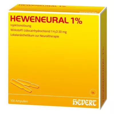 HEWENEURAL 1% ampule, 100X2 ml